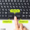 SKB-BS8BK マグネット内蔵防水防塵キーボード SKB-BS8BK / マグネット内蔵防水防塵キーボード