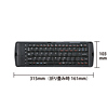 SKB-BT12BK 折りたたみ式Bluetoothキーボード SKB-BT12BK / 折りたたみ式Bluetoothキーボード