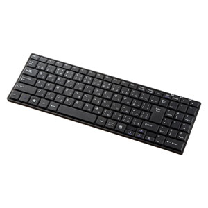 SKB-BT22BKN / Bluetoothスリムキーボード(テンキーあり・ブラック)