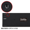 SKB-BT22BK Bluetoothスリムキーボード(ブラック) SKB-BT22BK / Bluetoothスリムキーボード(ブラック)
