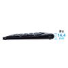 SKB-BT31BK Bluetoothスリムキーボード(テンキー付き・ブラック) SKB-BT31BK / Bluetoothスリムキーボード(テンキー付き・ブラック)