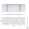 SKB-BT35W Bluetooth折りたたみフルキーボード(ホワイト) SKB-BT35W / Bluetooth折りたたみフルキーボード(ホワイト)