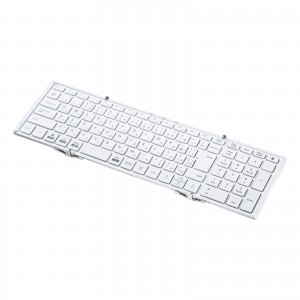 SKB-BT35W / Bluetooth折りたたみフルキーボード(ホワイト)