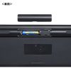 SKB-BT37BK 静音Bluetoothキーボード テンキーあり SKB-BT37BK / 静音Bluetoothキーボード テンキーあり