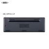SKB-BT38BK 静音Bluetoothキーボード テンキーなし SKB-BT38BK / 静音Bluetoothキーボード テンキーなし
