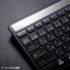 SKB-BTEC1BK ソーラー充電Bluetoothキーボード SKB-BTEC1BK / ソーラー充電Bluetoothキーボード