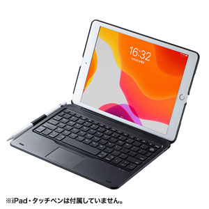 SKB-BTIPAD2BK / 10.2インチiPad専用ケース付きキーボード　タッチパッド内蔵