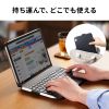 SKB-BTIPAD5BK / A16・iPad 第10世代専用ケース付きBluetoothキーボード　タッチパッド内蔵 JIS配列
