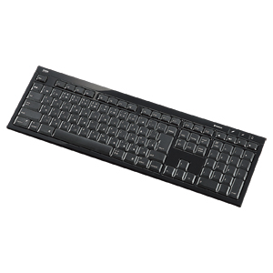 SKB-BTMAC2BK / Bluetoothキーボード(クリアブラック)