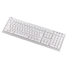 SKB-BTMAC2W Bluetoothキーボード(クリアホワイト) SKB-BTMAC2W / Bluetoothキーボード(クリアホワイト)