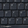SKB-E2U 英語配列USBスリムキーボード(テンキー付き・ブラック) SKB-E2U / 英語配列USBスリムキーボード(テンキー付き・ブラック)