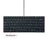 SKB-E3UN 英語配列USBスリムキーボード(ブラック) SKB-E3UN / 英語配列USBスリムキーボード(ブラック)
