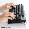 SKB-E5PBK / 英語PS/2キーボード（ブラック）