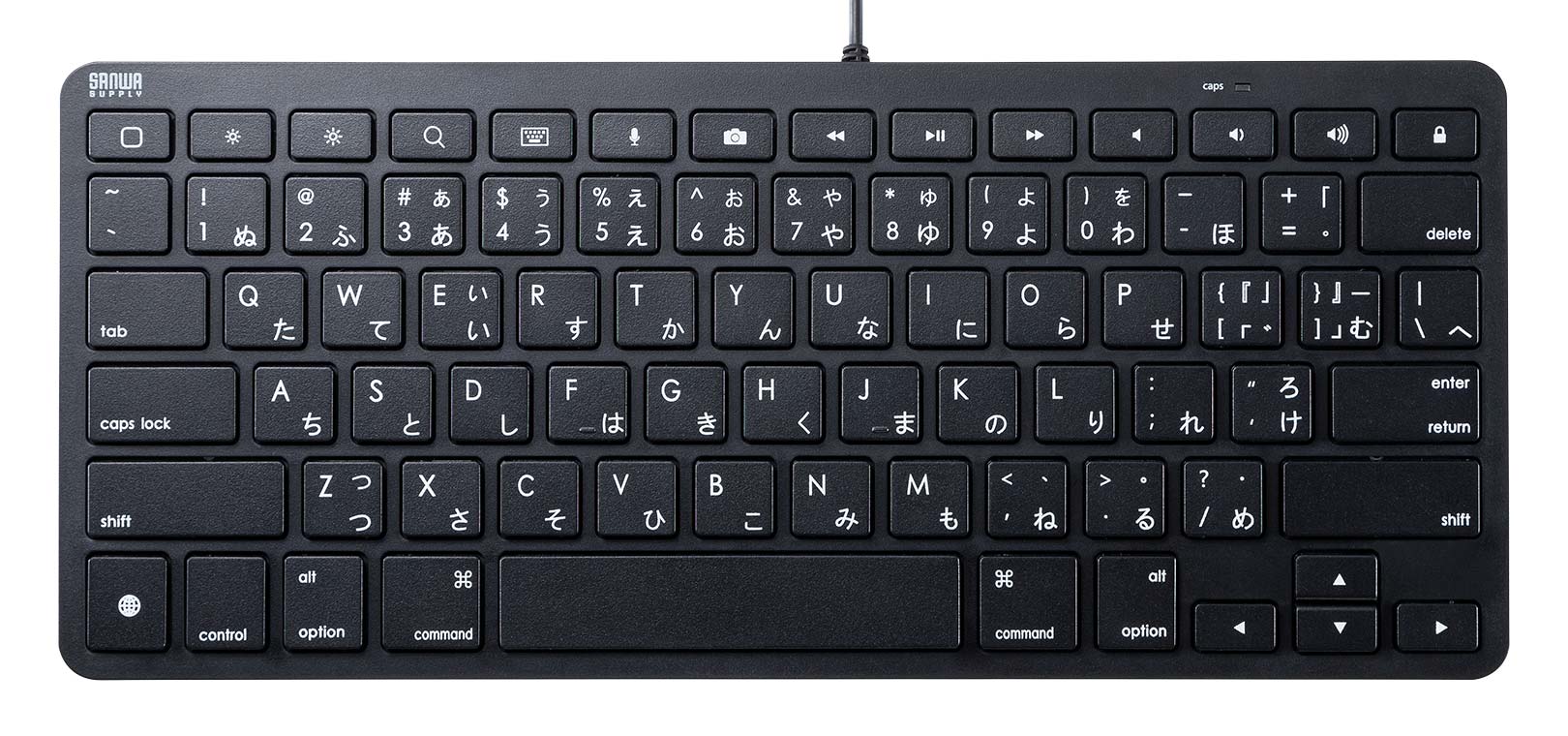 iPad用ブラックキーボード本体 SKB-IP3BK【iPad用Lightningキーボード（ブラック）】Lightning