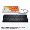 SKB-IP3BK / iPad用Lightningキーボード（ブラック）