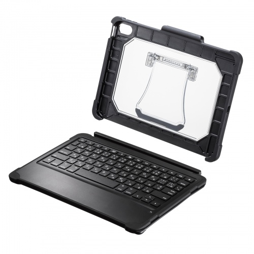 SKB-IP6BK / iPad 第10世代専用ケース付きキーボードタイプCケーブル接続