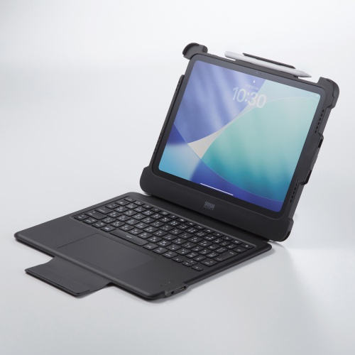 SKB-IP9BK / iPadA16・第10世代専用ケース付き一体型キーボードタッチパッド搭載モデル