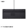 SKB-KG3UH2BK USBハブ付コンパクトキーボード SKB-KG3UH2BK / USBハブ付コンパクトキーボード