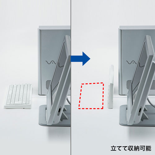 SKB-KG3WN2 / コンパクトキーボード（テンキーなし・ホワイト）