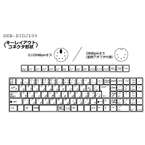 SKB-KIDJ109 / 恐竜キーボード