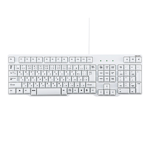 SKB-L1 / PS/2キーボード(ホワイト)