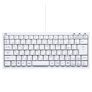 SKB-LKG3W / USBロングケーブルキーボード(ホワイト)