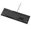 SKB-MAC2BK Mac用キーボード(クリアブラック) SKB-MAC2BK / Mac用キーボード(クリアブラック)