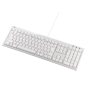 SKB-MAC2W / Mac用キーボード(クリアホワイト)