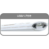 SKB-SL05UHSV USBハブ付スリムキーボード(シルバー) SKB-SL05UHSV / USBハブ付スリムキーボード(シルバー)