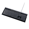 SKB-SL07BK USB&PS/2スリムキーボード(ブラック) SKB-SL07BK / USB&PS/2スリムキーボード(ブラック)