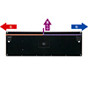 SKB-SL08BK USB&PS/2スリムキーボード(ブラック) SKB-SL08BK / USB&PS/2スリムキーボード(ブラック)