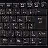 SKB-SL09UHBK USB2.0HUB付スリムキーボード(ブラック) SKB-SL09UHBK / USB2.0HUB付スリムキーボード(ブラック)