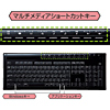 SKB-SL12BK USBスリムキーボード(ブラック) SKB-SL12BK / USBスリムキーボード(ブラック)