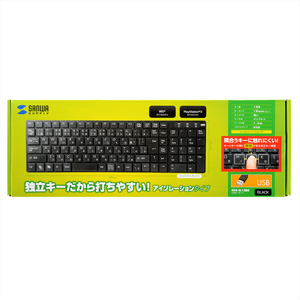 SKB-SL13BK / USBスリムキーボード（ブラック）