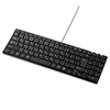 SKB-SL17BK USBスリムキーボード(ブラック) SKB-SL17BK / USBスリムキーボード(ブラック)