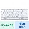 SKB-SL18WN USBスリムキーボード(ホワイト) SKB-SL18WN / USBスリムキーボード(ホワイト)