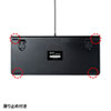 SKB-SL32BK USBスリムキーボード(ブラック) SKB-SL32BK / USBスリムキーボード(ブラック)