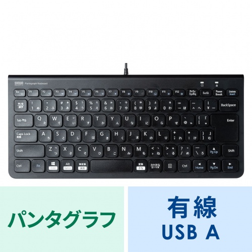 SKB-SL32BK / USBスリムキーボード（ブラック）