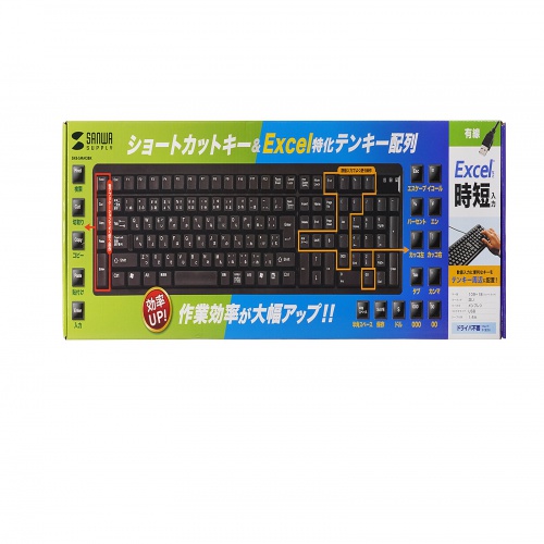 SKB-SMM3BK / ショートカットキー付きキーボード