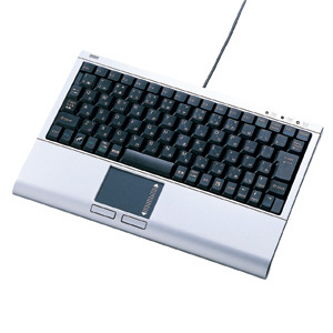 SKB-TP01SV / タッチパッド付キーボード(シルバー)