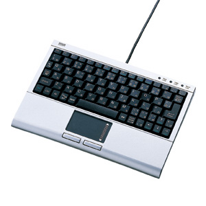SKB-TP02SV / タッチパッド付キーボード(シルバー)