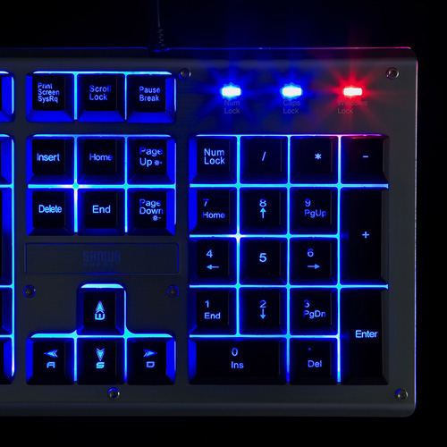 SKB-WAR3 / バックライト機能付きキーボード