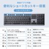 SKB-WBT41BK Bluetooth+2.4GHzコンボキーボード SKB-WBT41BK / Bluetooth+2.4GHzコンボキーボード