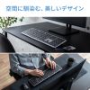 SKB-WBT41BK Bluetooth+2.4GHzコンボキーボード SKB-WBT41BK / Bluetooth+2.4GHzコンボキーボード