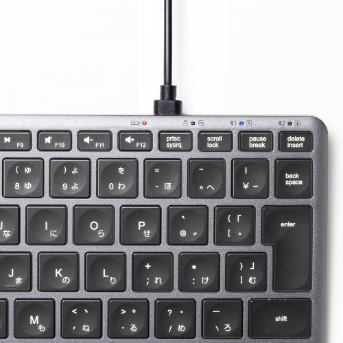 SKB-WBT43BK / Bluetooth+2.4Gコンボキーボード コンパクトモデル