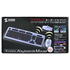 SKB-WL05SETPU ワイヤレスキーボードセット(マウス付) SKB-WL05SETPU / ワイヤレスキーボードセット(マウス付)