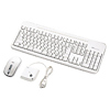 SKB-WL07SETW / マウス付きワイヤレスキーボード（ホワイト）