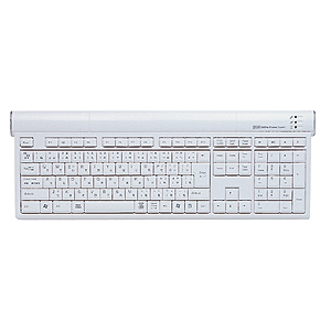 SKB-WL08SET / マウス付きワイヤレスキーボード（クリアホワイト）