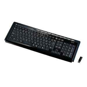 SKB-WL10BK / ワイヤレスキーボード（ブラック）