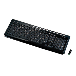 SKB-WL10BK / ワイヤレスキーボード(ブラック)